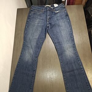 Levi's 515 Women's Boot Cut Jeans in Dark Blue